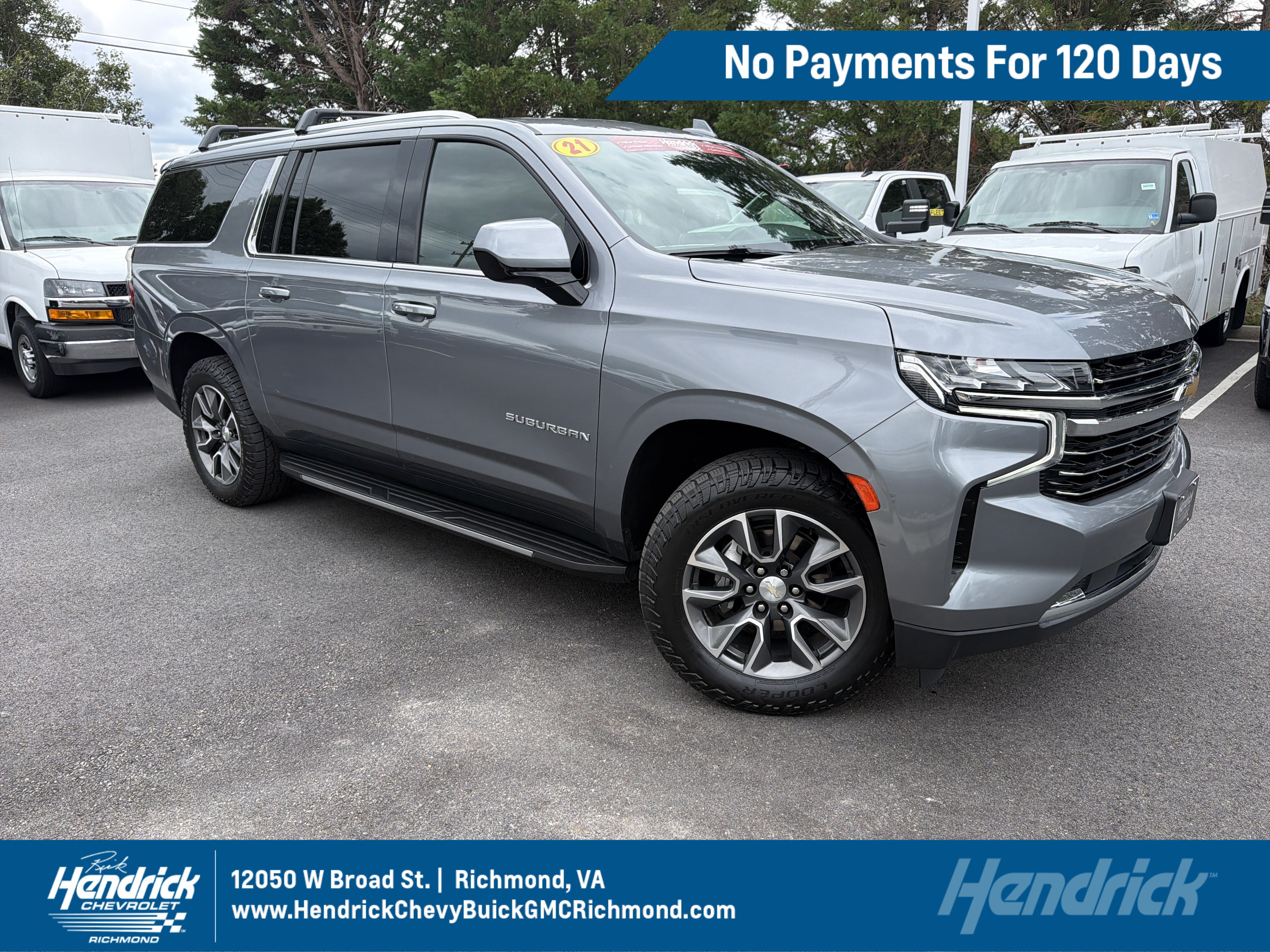 Used 2021 Chevrolet Suburban LT AWD/4WD image 1