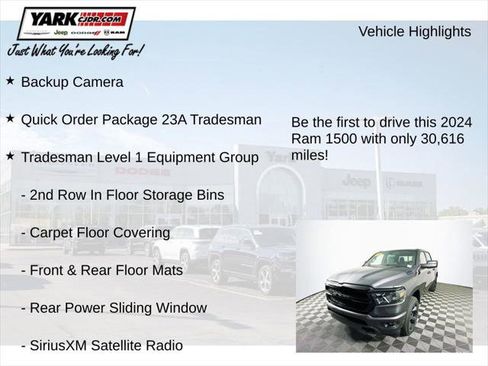 Certified 2024 RAM 1500 Tradesman w/ Night Edition image 13