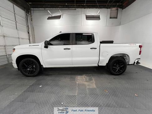Used 2023 Chevrolet Silverado 1500 Custom w/ LPO, Dark Essentials Package AWD/4WD image 4