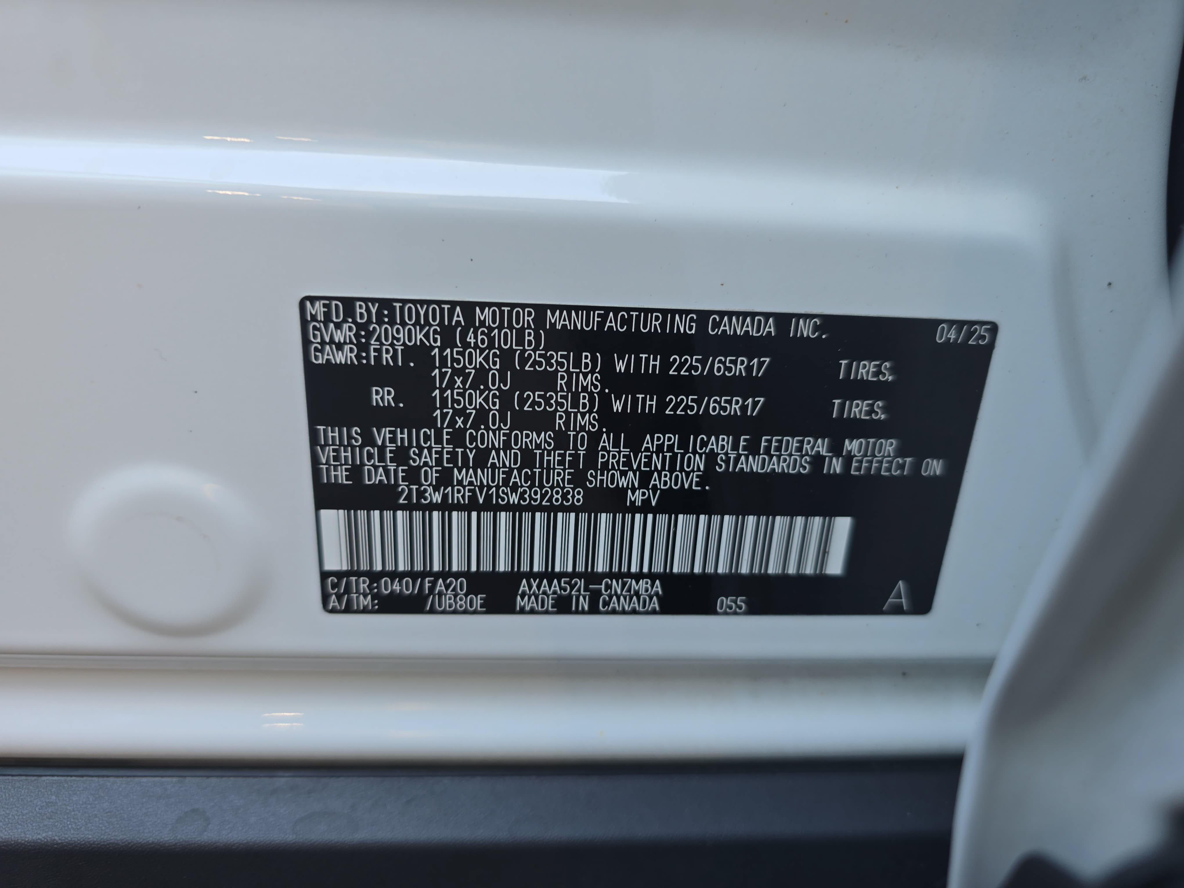 Used 2025 Toyota RAV4 XLE FWD image 36