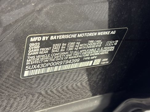Certified 2024 BMW X3 sDrive30i w/ Convenience Package RWD image 30