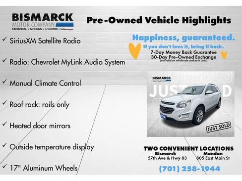 Used 2017 Chevrolet Equinox LT w/ Convenience Package AWD/4WD image 5