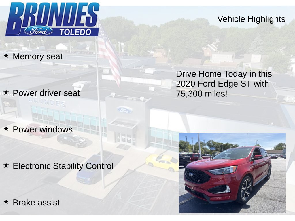 Used 2020 Ford Edge ST w/ Cold Weather Package AWD/4WD image 22