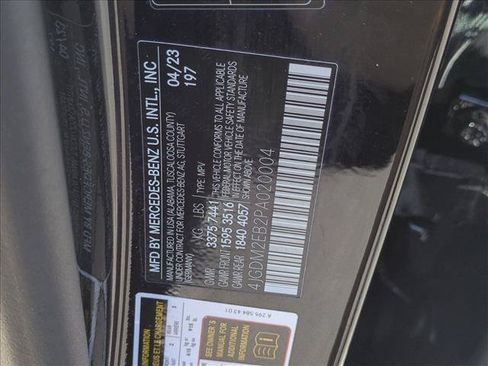 Certified 2023 Mercedes-Benz EQS 450+ 4MATIC SUV image 28