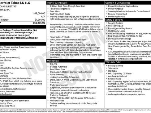 Used 2020 Chevrolet Tahoe LS RWD image 6