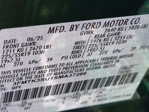 Used 2025 Ford Mustang Mach-E Premium AWD/4WD image 24
