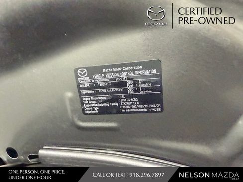 Certified 2025 MAZDA CX-5 AWD 2.5 S w/ Preferred Package image 55