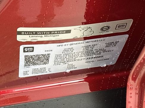 New 2026 Chevrolet Traverse LT w/ Sun and Wheel Package FWD image 28