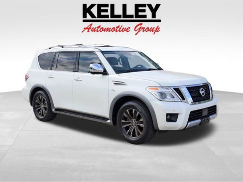 Used 2018 Nissan Armada Platinum w/ Cargo Package RWD image 1