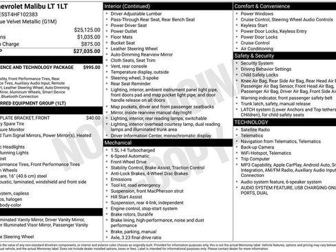Used 2017 Chevrolet Malibu LT FWD image 10