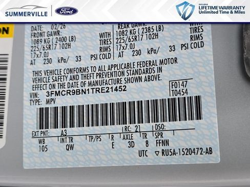 New 2026 Ford Bronco Sport Big Bend AWD/4WD image 34