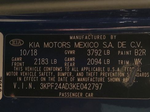 Used 2019 Kia Forte LXS FWD image 33