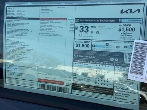 Used 2025 Kia K4 EX FWD image 20