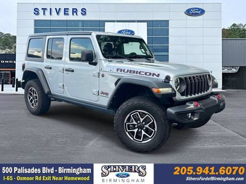 Used 2024 Jeep Wrangler Unlimited Rubicon w/ Technology Group AWD/4WD image 1