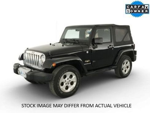 Used 2015 Jeep Wrangler Sahara w/ Dual Top Group AWD/4WD image 1