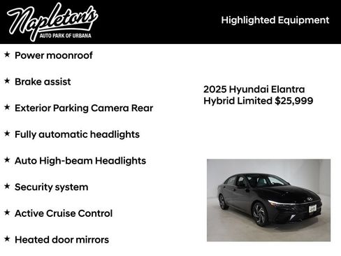 Used 2025 Hyundai Elantra Limited FWD image 17