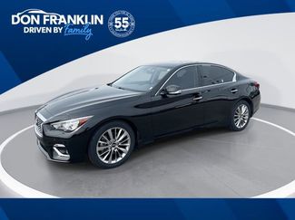 Used 2023 INFINITI Q50 Luxe w/ Cargo Package AWD/4WD video 1