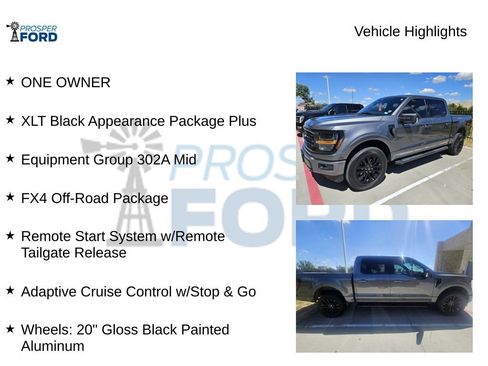 Used 2024 Ford F150 XLT w/ Equipment Group 302A MID AWD/4WD image 5