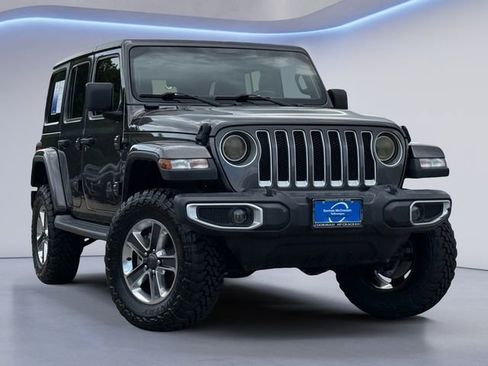 Used 2020 Jeep Wrangler Unlimited Sahara AWD/4WD image 1