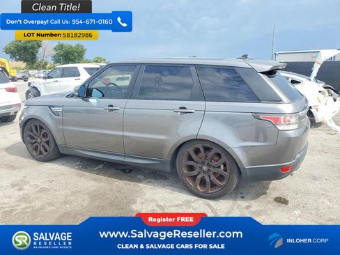 Used 2016 Land Rover Range Rover Sport HSE AWD/4WD image 3