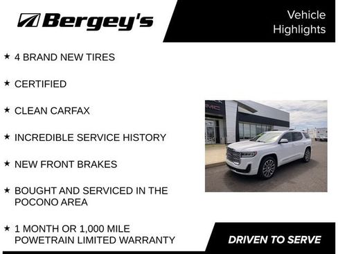 Certified 2022 GMC Acadia Denali w/ Denali Technology Package AWD/4WD image 4