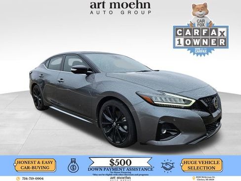 Used 2022 Nissan Maxima SR w/ Sport Mat Group image 1
