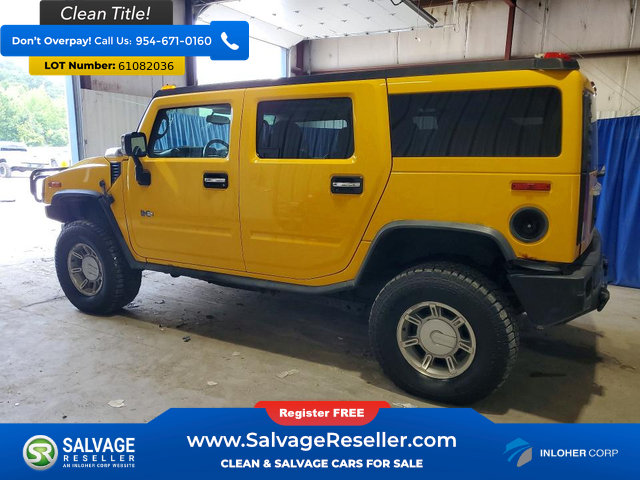 Used 2003 HUMMER H2 w/ Preferred Equipment Group AWD/4WD image 3