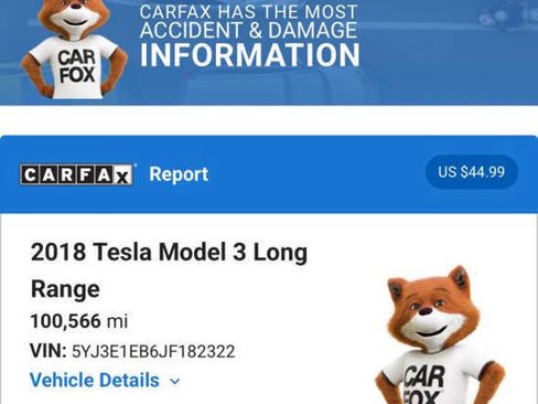 Used 2018 Tesla Model 3 Long Range AWD/4WD image 8