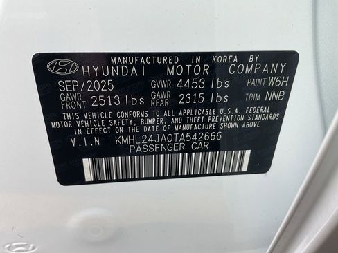 New 2026 Hyundai Sonata SE image 40