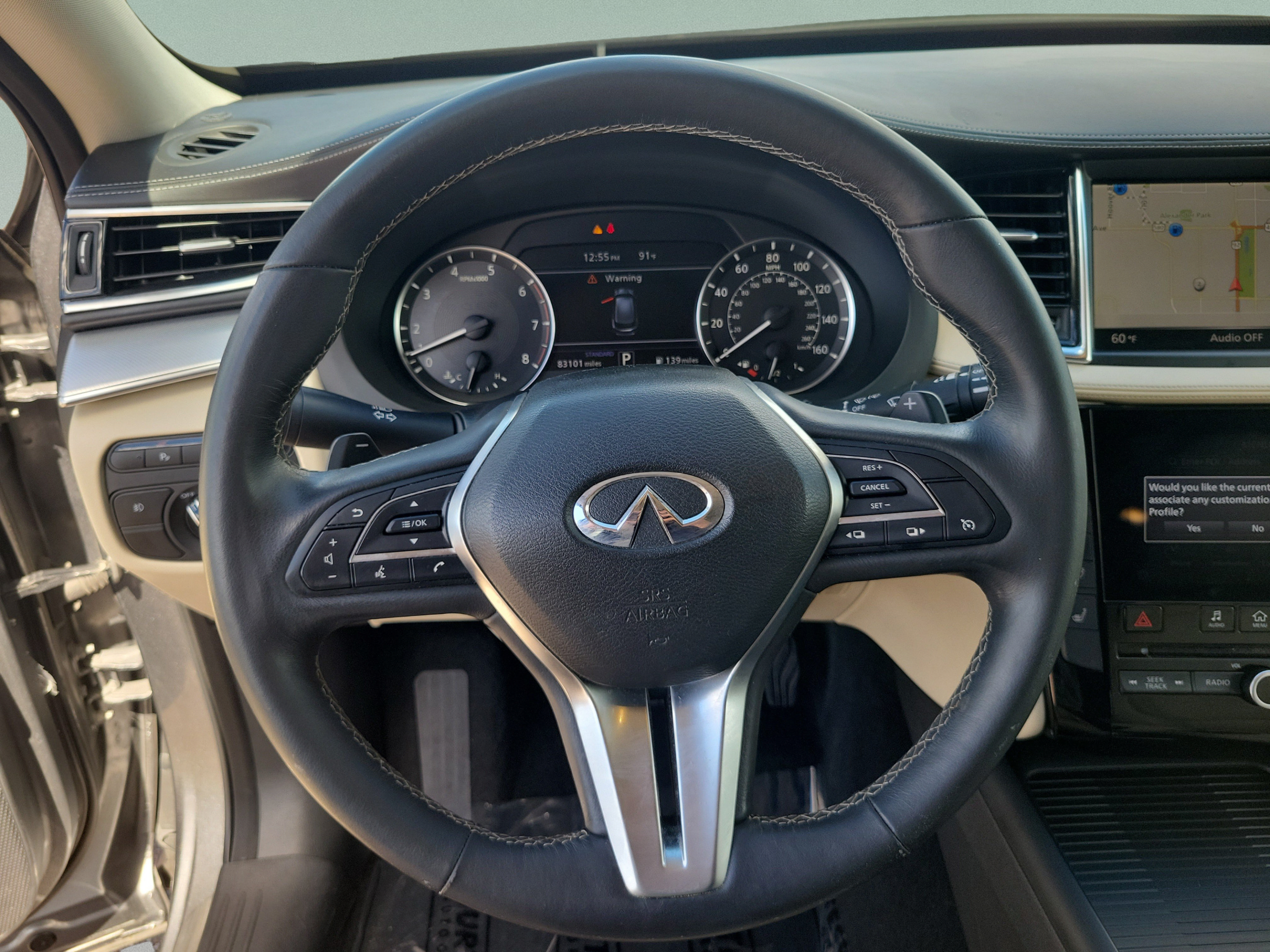 Used 2020 INFINITI QX50 Luxe w/ Navigation Package FWD image 13
