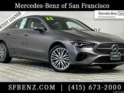Certified 2025 Mercedes-Benz CLA 250 image 1