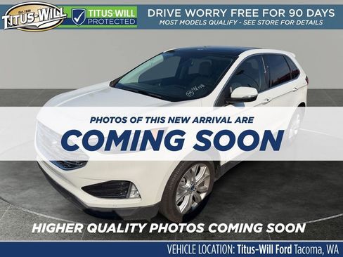 Used 2022 Ford Edge Titanium w/ Class II Trailer Tow Package AWD/4WD image 2