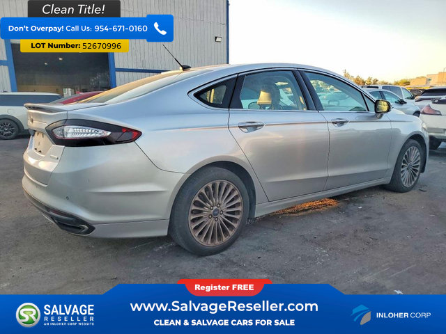 Used 2016 Ford Fusion Titanium FWD image 4