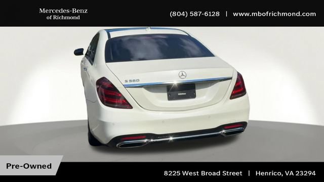Used 2020 Mercedes-Benz S 560 Sedan w/ AMG Line Exterior image 9