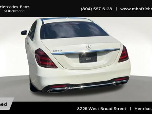 Certified 2020 Mercedes-Benz S 560 Sedan w/ AMG Line Exterior image 9