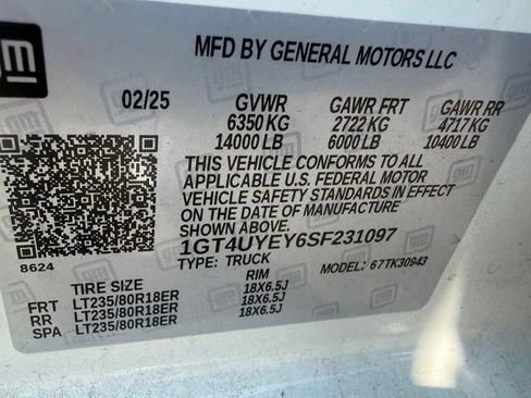 Used 2025 GMC Sierra 3500 Denali Ultimate AWD/4WD image 2