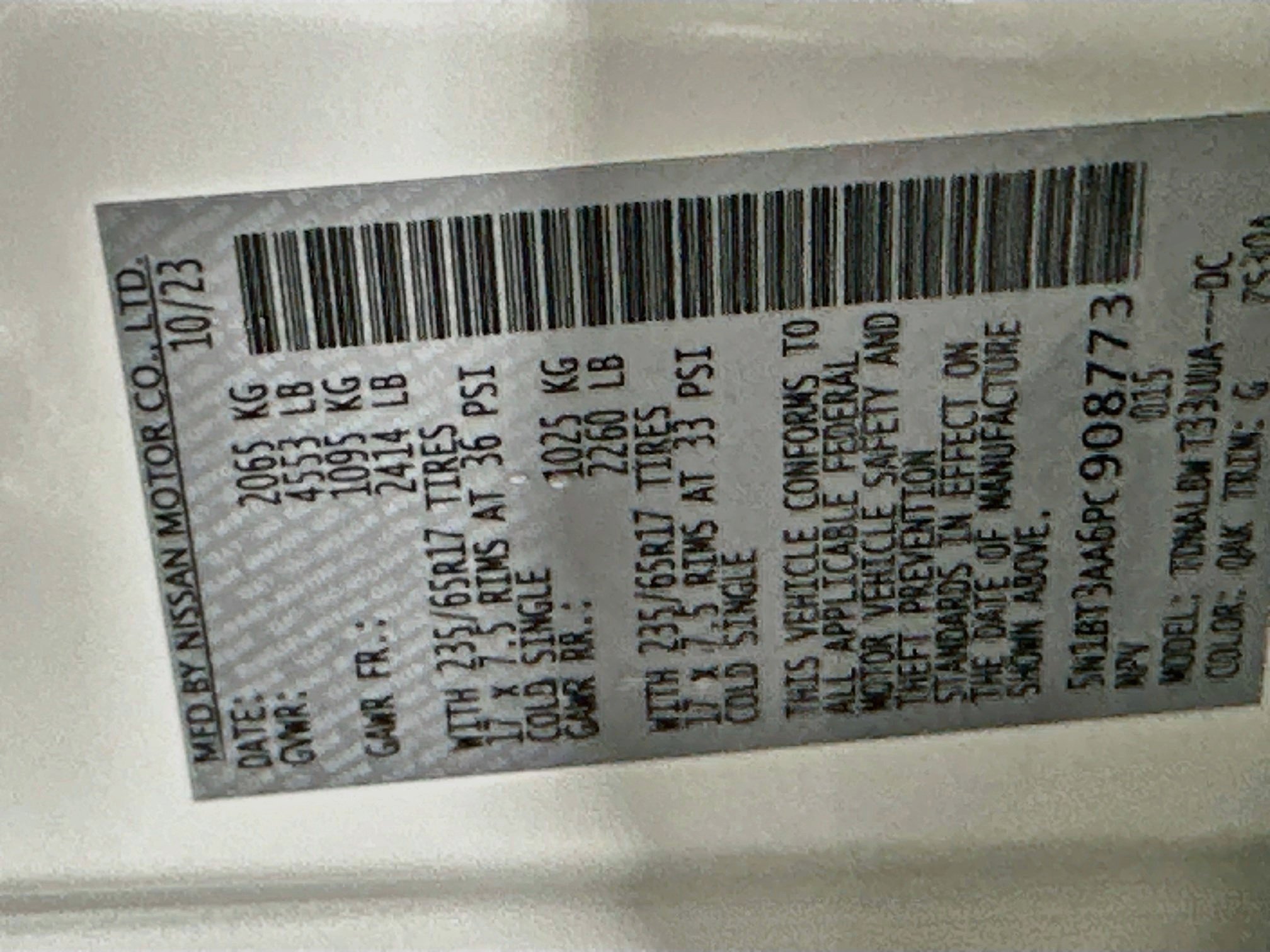 Used 2023 Nissan Rogue S FWD image 12