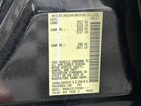 Used 2018 Nissan Altima 2.5 S FWD image 12