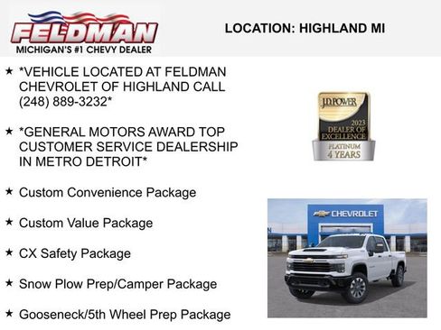 New 2026 Chevrolet Silverado 2500 Custom w/ Custom Value Package image 3