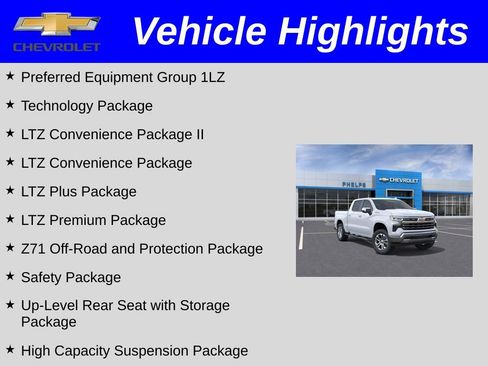 New 2026 Chevrolet Silverado 1500 LTZ w/ LTZ Premium Package AWD/4WD image 2