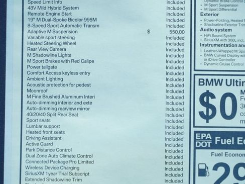 New 2026 BMW M340i Sedan w/ Premium Package RWD image 8