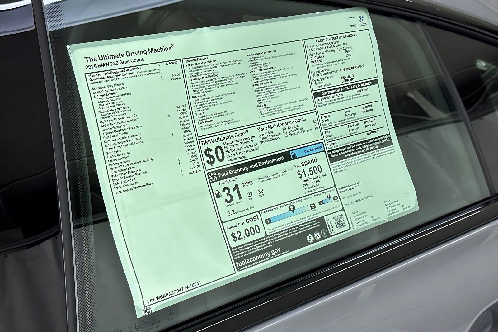 New 2026 BMW 228i FWD image 29