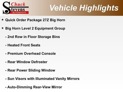 New 2026 RAM 1500 Big Horn AWD/4WD image 8
