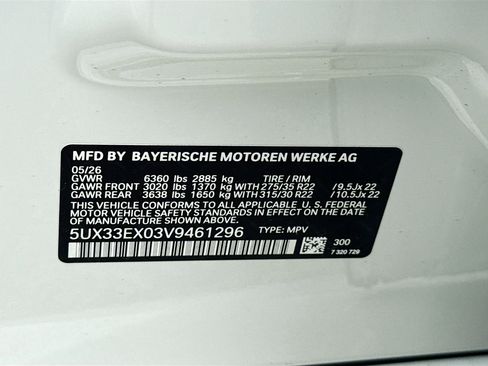 New 2027 BMW X6 xDrive40i w/ Executive Package AWD/4WD image 43
