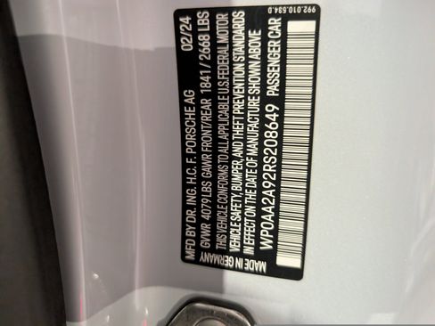 Certified 2024 Porsche 911 Carrera T image 44