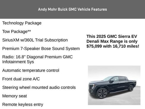 Used 2025 GMC Sierra EV Denali AWD/4WD image 4