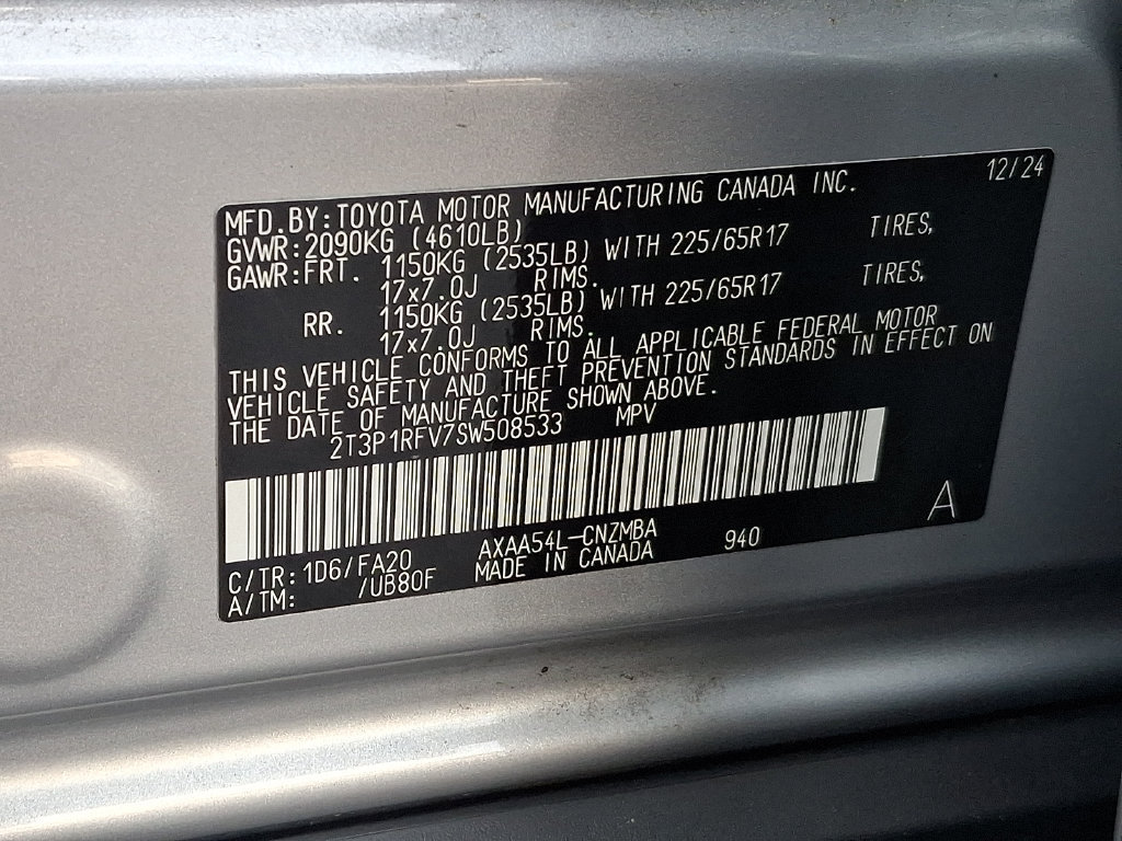 Certified 2025 Toyota RAV4 XLE AWD/4WD image 27