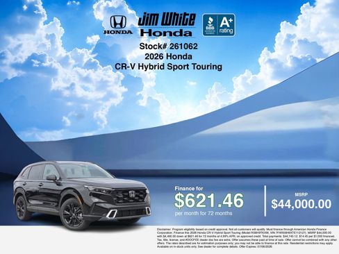 New 2026 Honda CR-V Sport Touring image 7