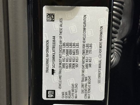 New 2026 Cadillac Escalade ESV Platinum Sport image 64