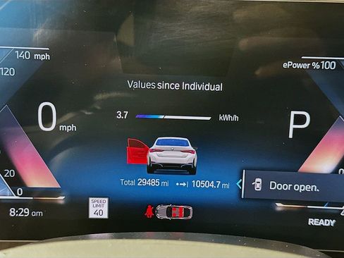 Certified 2023 BMW i4 eDrive35 w/ Parking Assistance Package RWD image 12